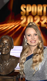 DK: 20230107, Herning, Danmark: Sport 2022. Hall of Fame Caroline Wozniacki Foto: Lars M ller UK: 20230107, Herning, Denmark: Sport 2022. Hall of Fame Caroline Wozniacki Photo: Lars Moeller