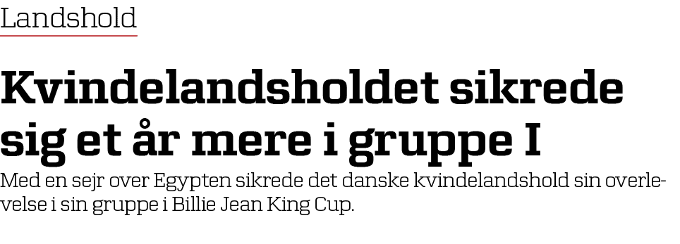 Landshold Kvindelandsholdet sikrede sig et r mere i gruppe I Med en sejr over Egypten sikrede det danske kvindelands...