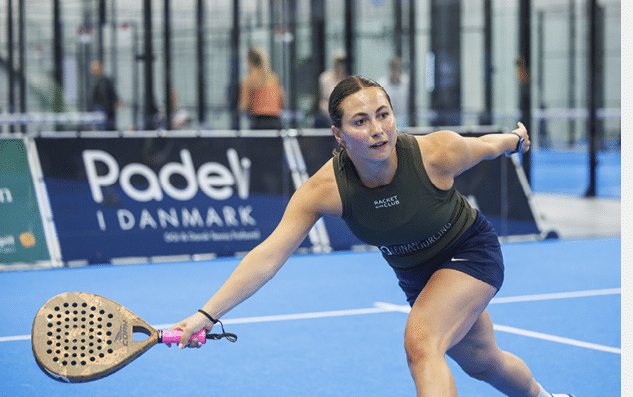 Herning, Denmark - June 22: Padel DM i PadelWorld on June 22, 2024 in Herning, Denmark. (Photo by Allan Hogholm)