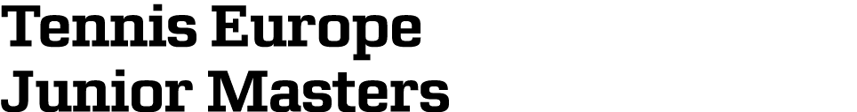Tennis Europe Junior Masters
