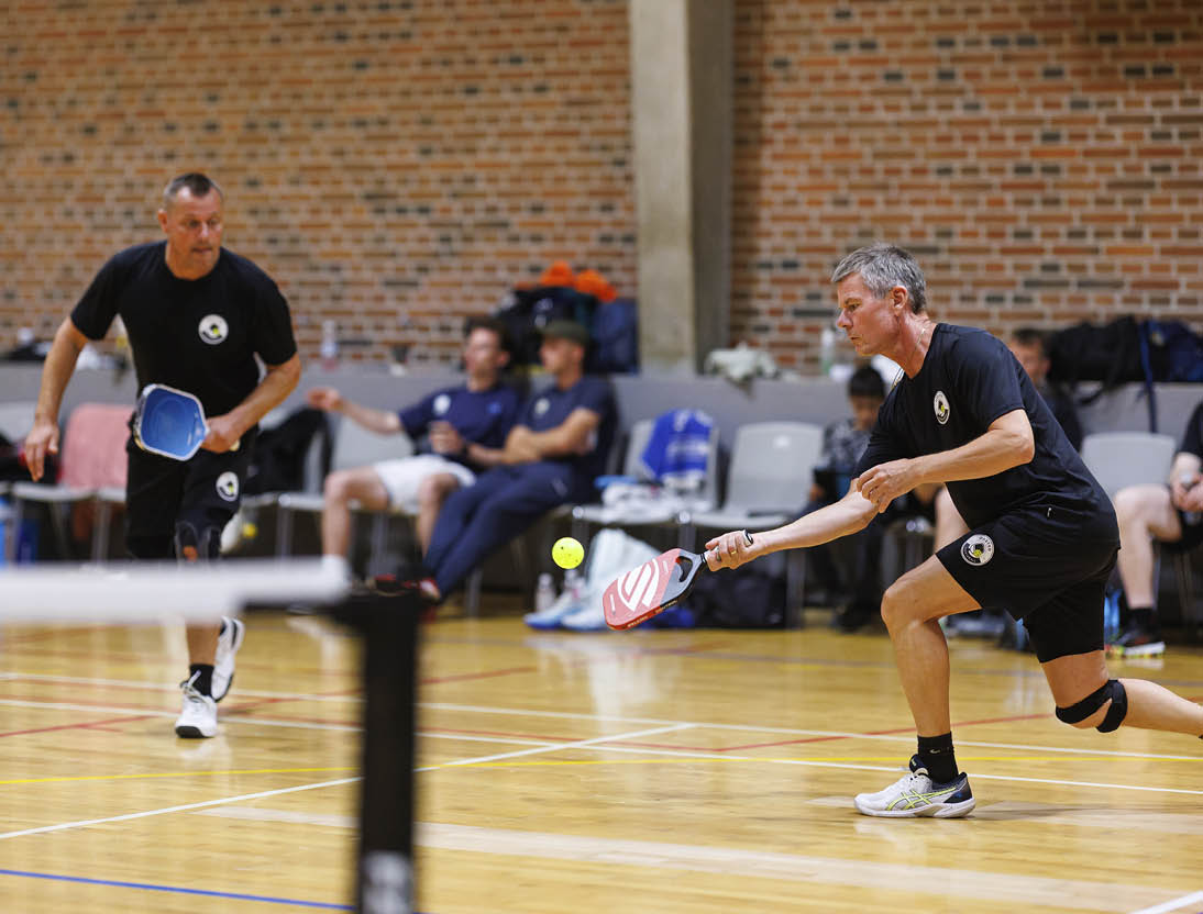 Aalborg, Denmark - June 28: Pickleball DM i DM-Ugen i Aalborg Tennisklub on June 28, 2025 in Aalborg, Denmark. (Photo by Allan Hogholm)