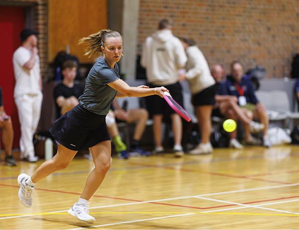 Aalborg, Denmark - June 28: Pickleball DM i DM-Ugen i Aalborg Tennisklub on June 28, 2025 in Aalborg, Denmark. (Photo by Allan Hogholm)